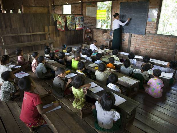 พม่า มีแผนปฏิรูปการศึกษา
